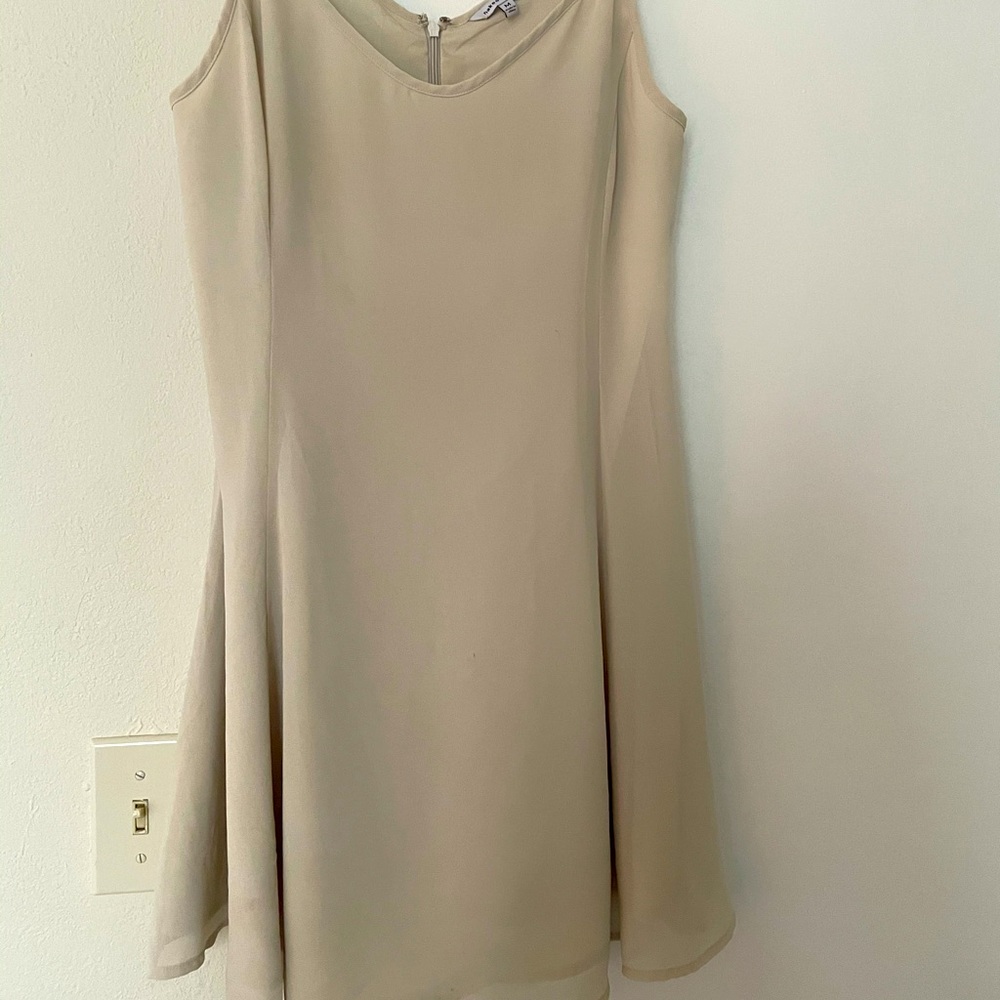 Beige ready for anything dress